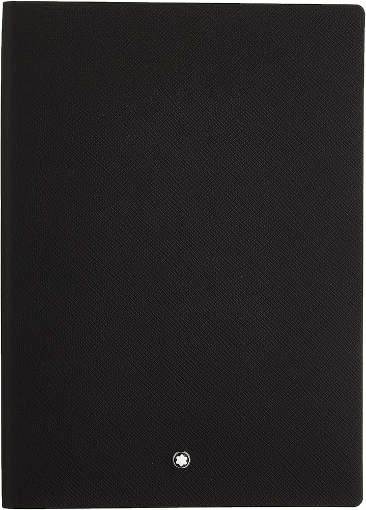 Montblanc Notebook 113294 Fine Stationery #146 Black – Elegant