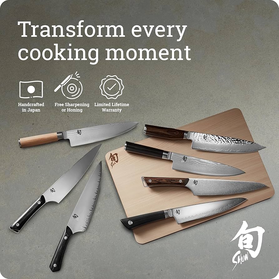 Amazon | 貝印 旬Premier 三徳 包丁 (175mm) KAI Shun TM0702 | Shun