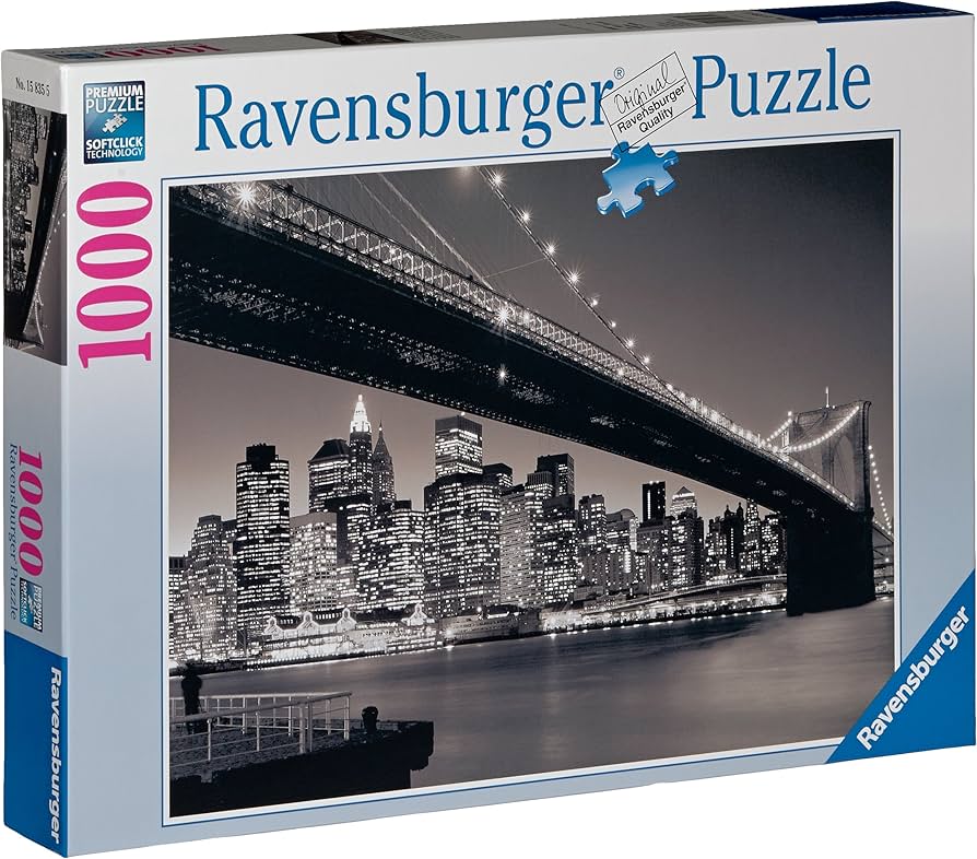 Amazon.co.jp: 1000ピース ジグソーパズル マンハッタン ブルックリン