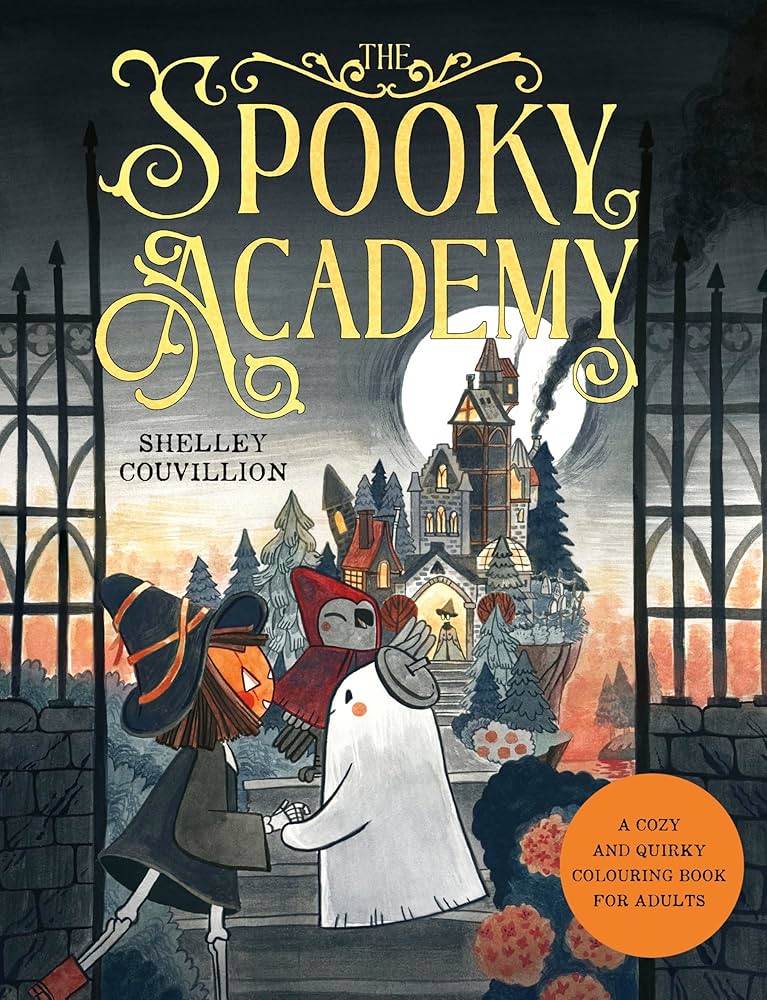 Amazon.com: The Spooky Academy: A cozy colouring adventure