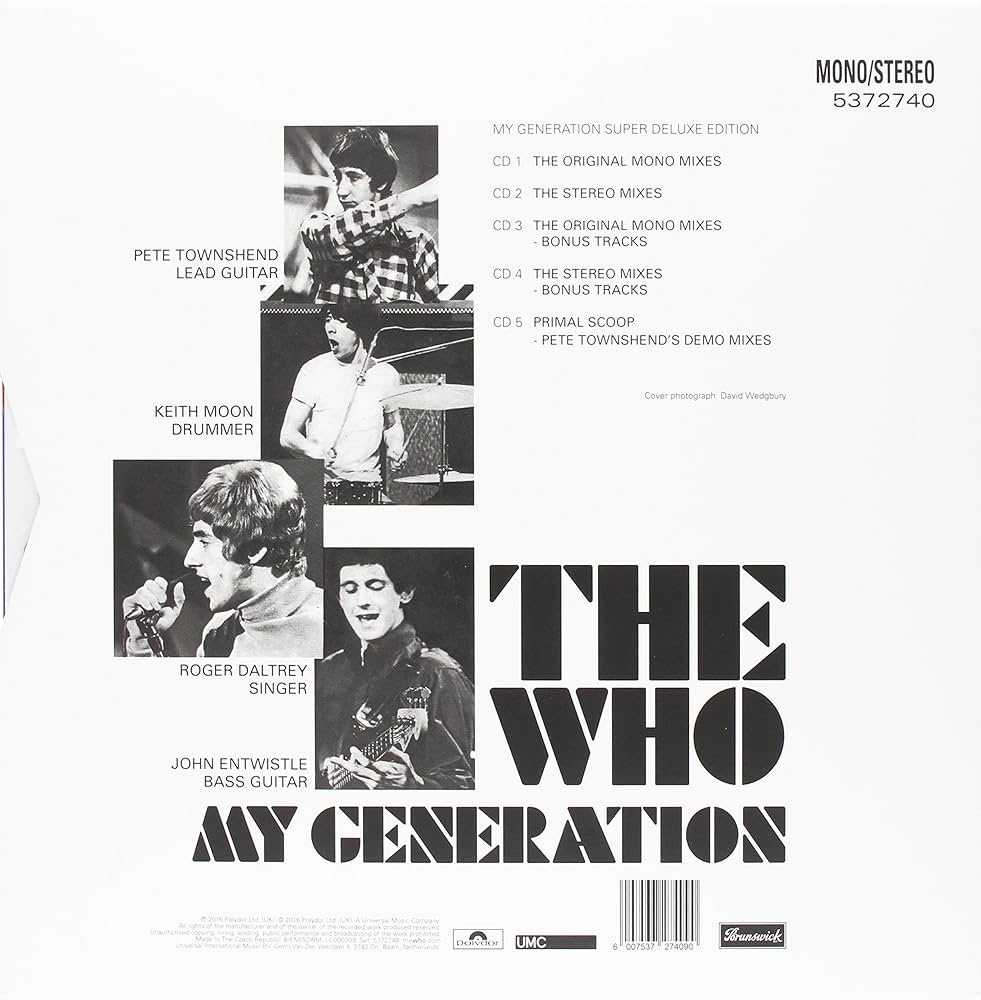 Amazon.co.jp: My Generation.. -Ltd-: ミュージック