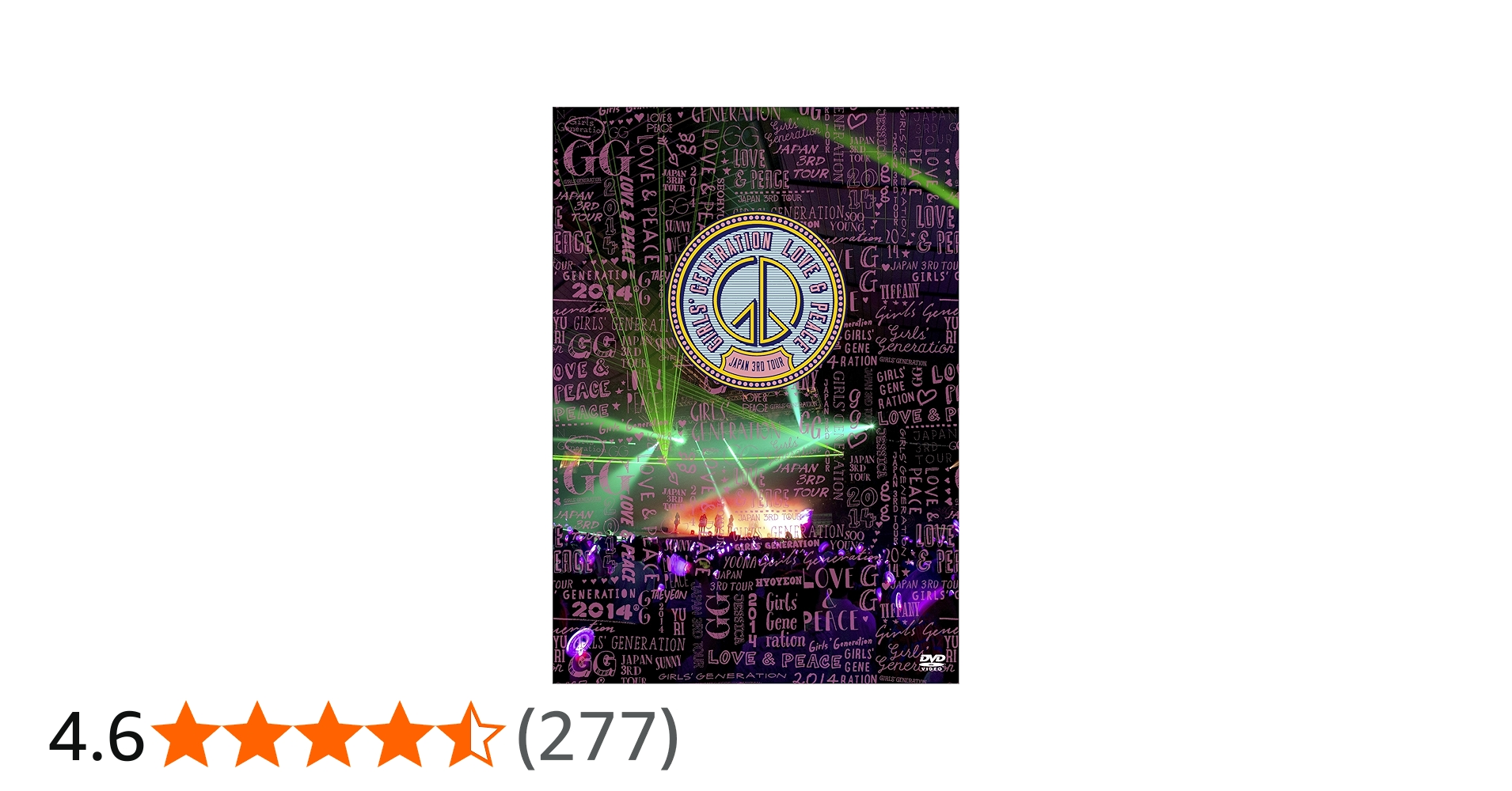 Amazon.co.jp: GIRLS' GENERATION ~LOVE&PEACE~Japan 3rd Tour [DVD