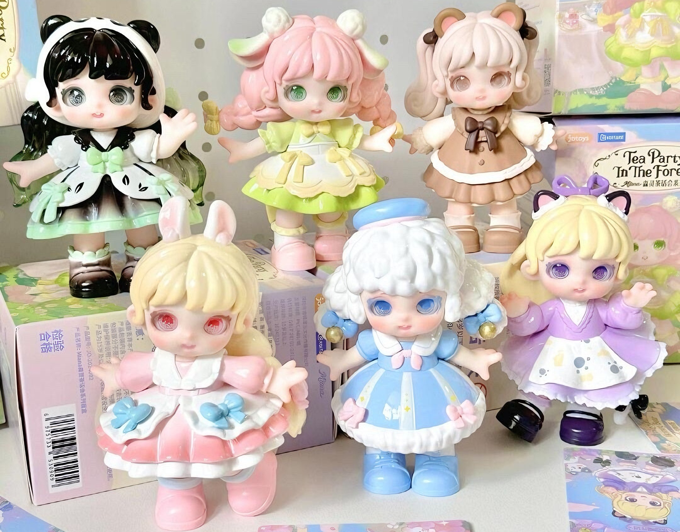 Amazon.co.jp: Briskyjp Miana森の精霊のお茶会シリーズ ブラインド