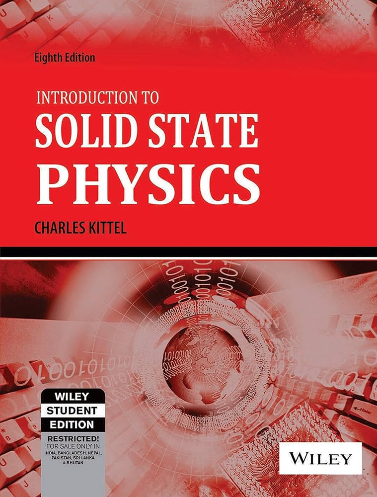 Amazon.com: Introduction to Solid State Physics: 9788126535187