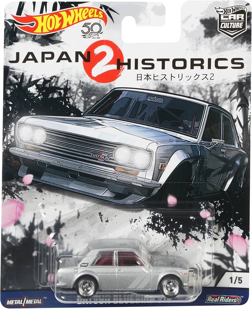 Amazon | Hot Wheels Datsun Blue Bird 510 Vehicle | ミニカー・ダイ