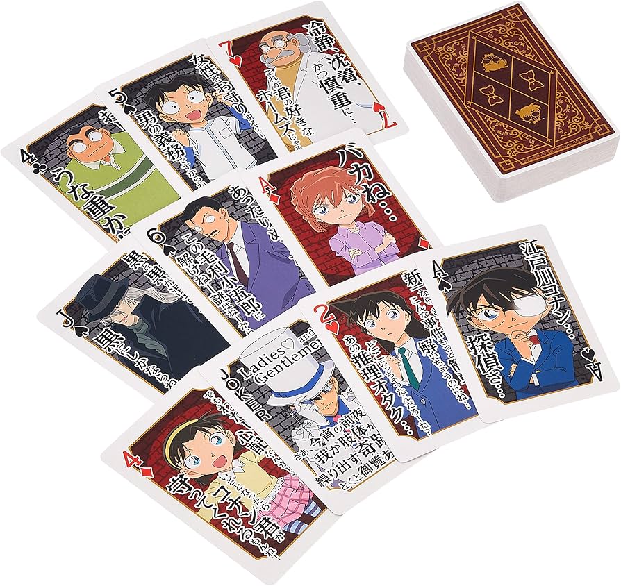 Amazon.co.jp: エンスカイ 名探偵コナン 名言トランプ 14857 : おもちゃ