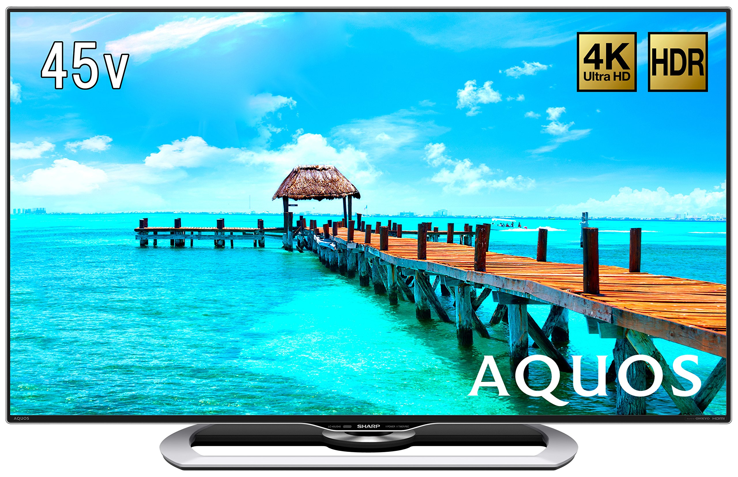 Amazon.co.jp: シャープ 45V型 液晶 テレビ AQUOS LC-45US40 4K HDR