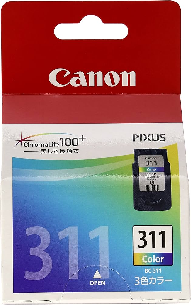 Amazon.co.jp: キヤノン 純正 インク カートリッジ BC-311 3色カラー