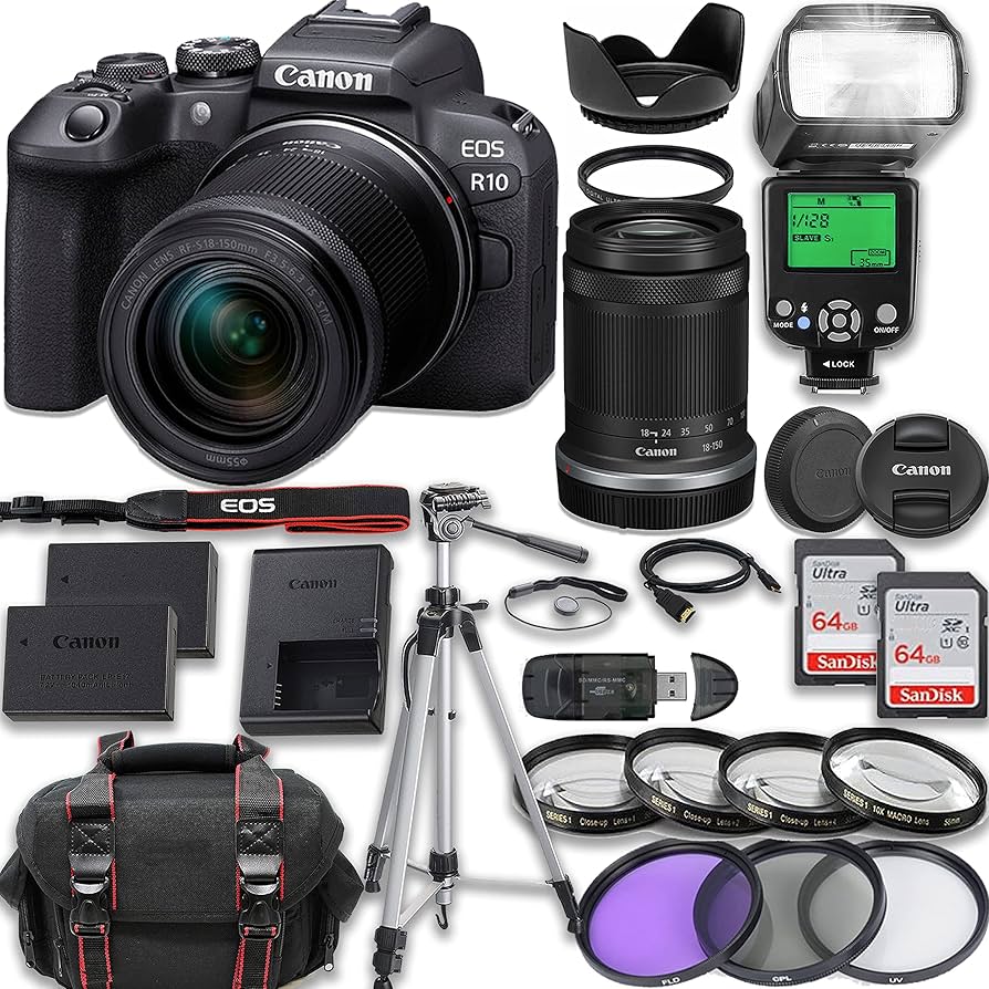 Amazon.com : Canon EOS R10 Mirrorless Camera RF-S 18-150mm is STM