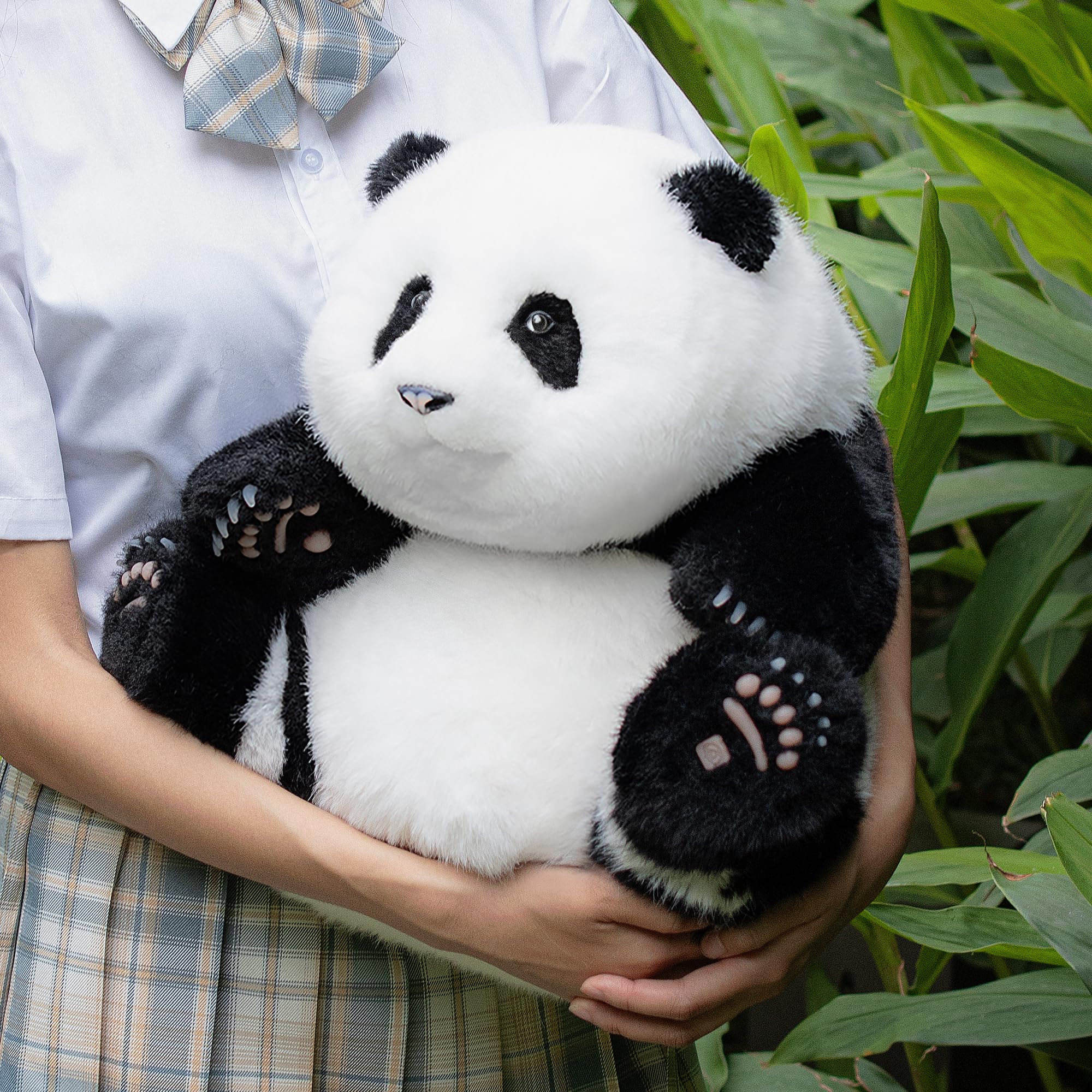 Amazon.co.jp: Chongker パンダのぬいぐるみがリアルでリアル、パンダ