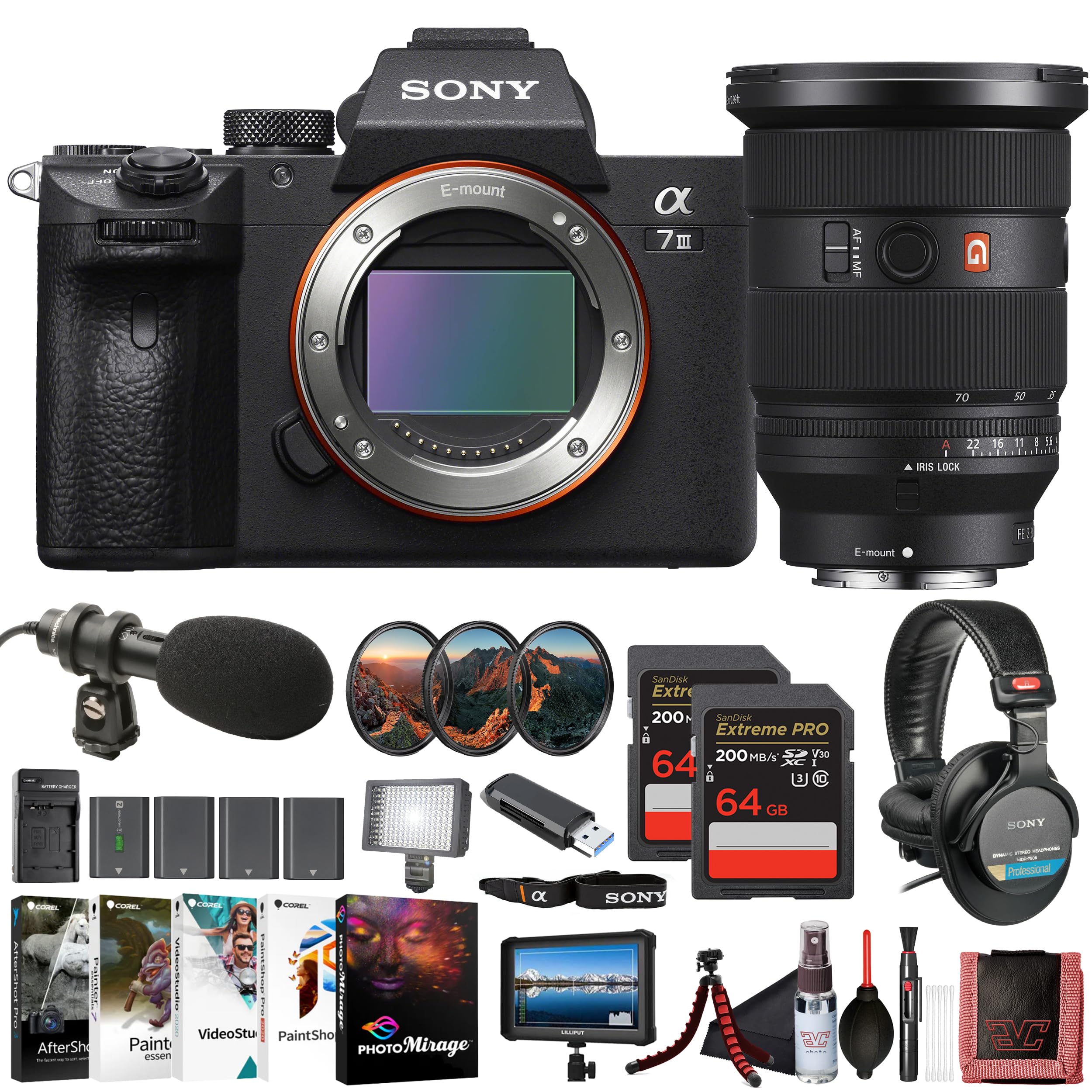 Amazon.com : Sony α7 III Full-Frame Mirrorless Camera Body (ILCE
