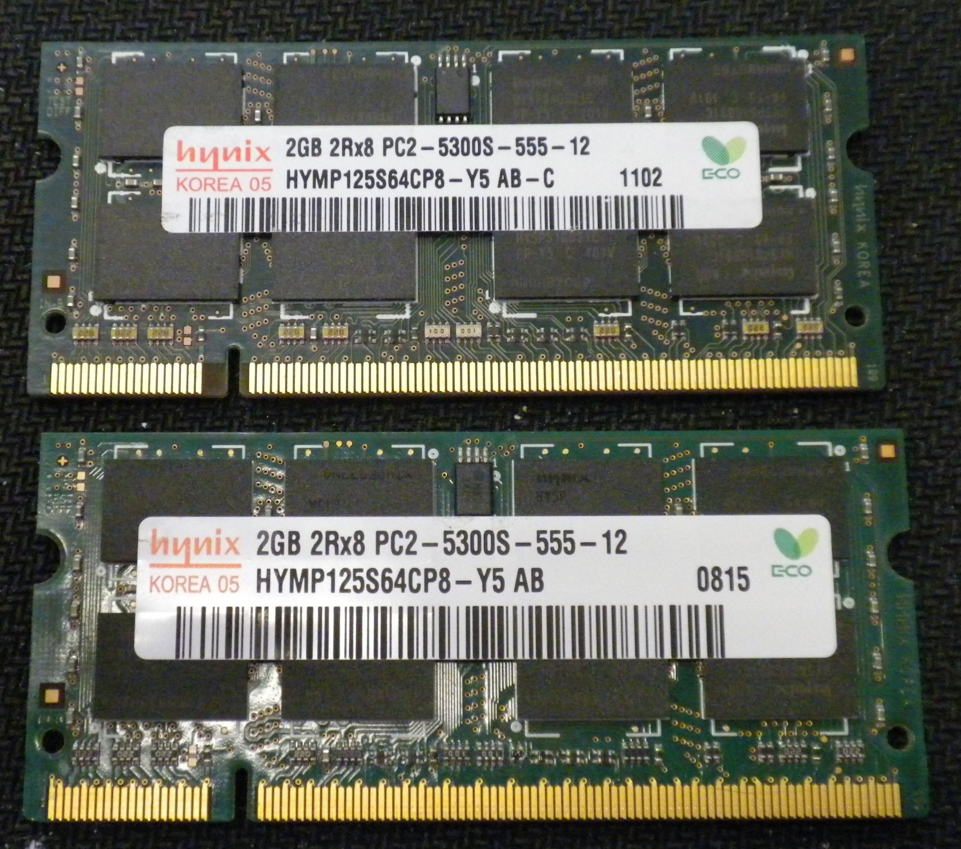 Amazon | 各社 PC2-5300S (DDR2-667) 2GB x 2枚組み 合計4GB SO-DIMM