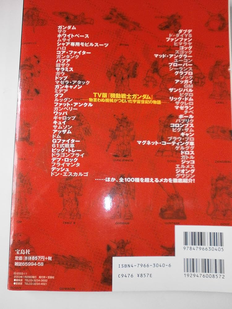 僕たちの好きなガンダム 全モビルスーツ&メカニック徹底解析編 (別冊