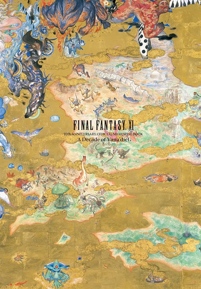 FINAL FANTASY XI 10th ANNIVERSARY OFFICIAL MEMORIAL BOOK -A Decade
