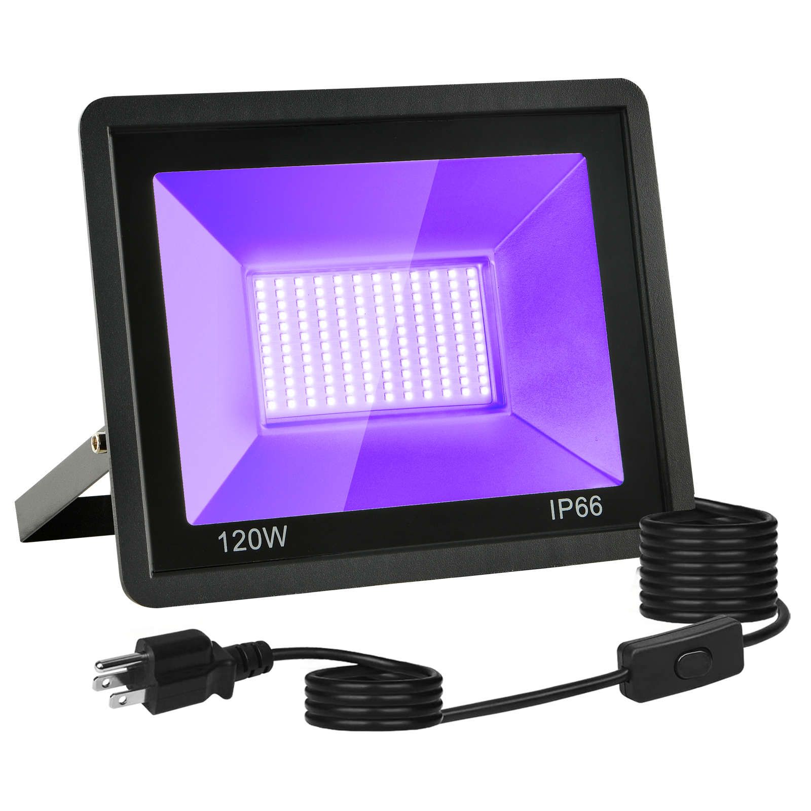 Ontesik 120W LED Black Light, UV Black Light Floodlight, Powerful