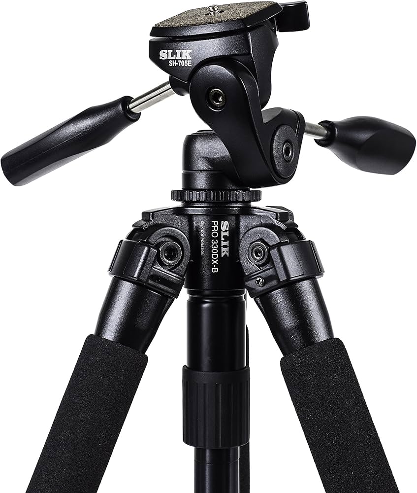 Amazon | Slik PRO 340 DX トラベル三脚 3ウェイパンヘッド | SLIK | 三脚