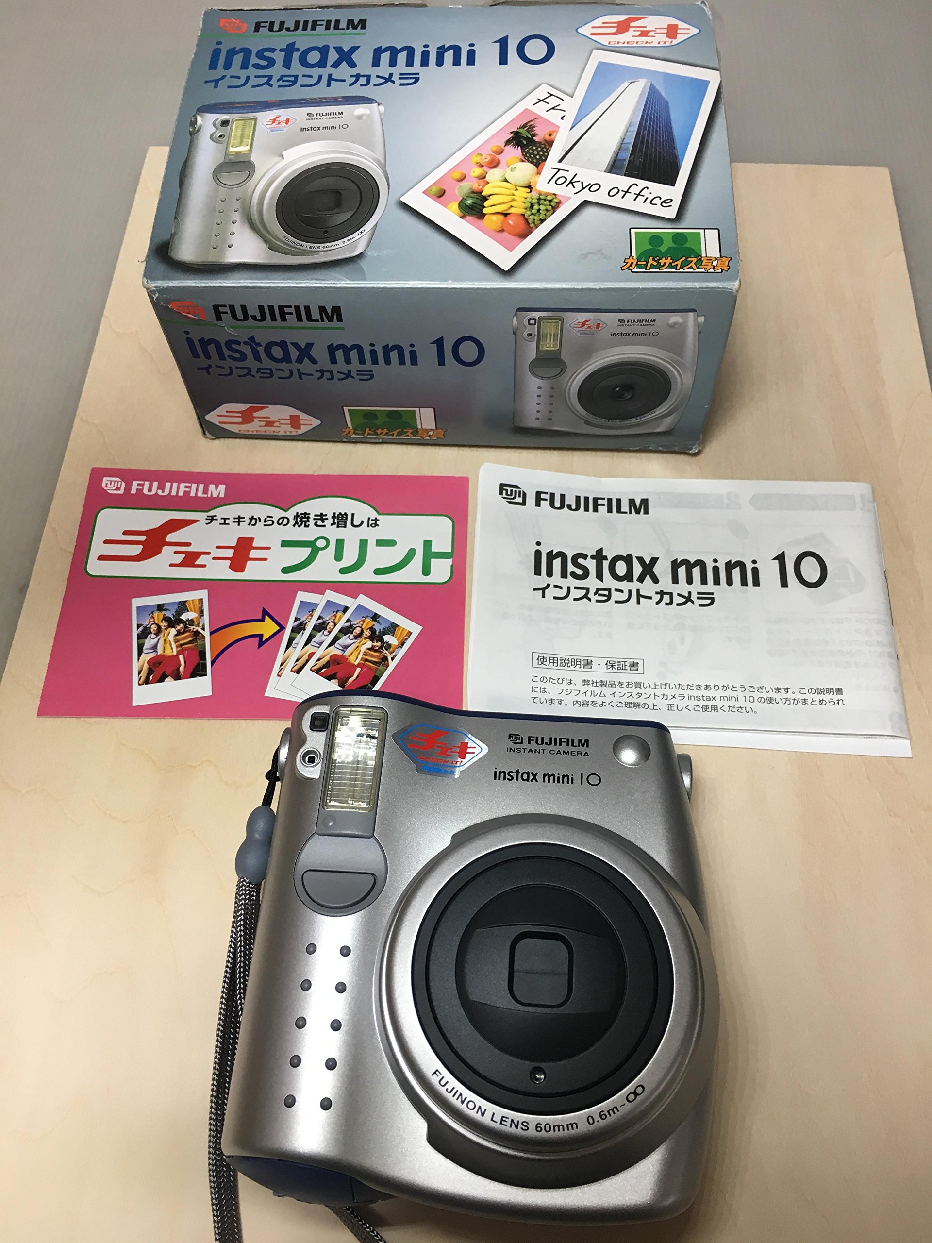 Amazon.co.jp: Fujifilm Instax Mini 10 Instant Camera, Instax Mini