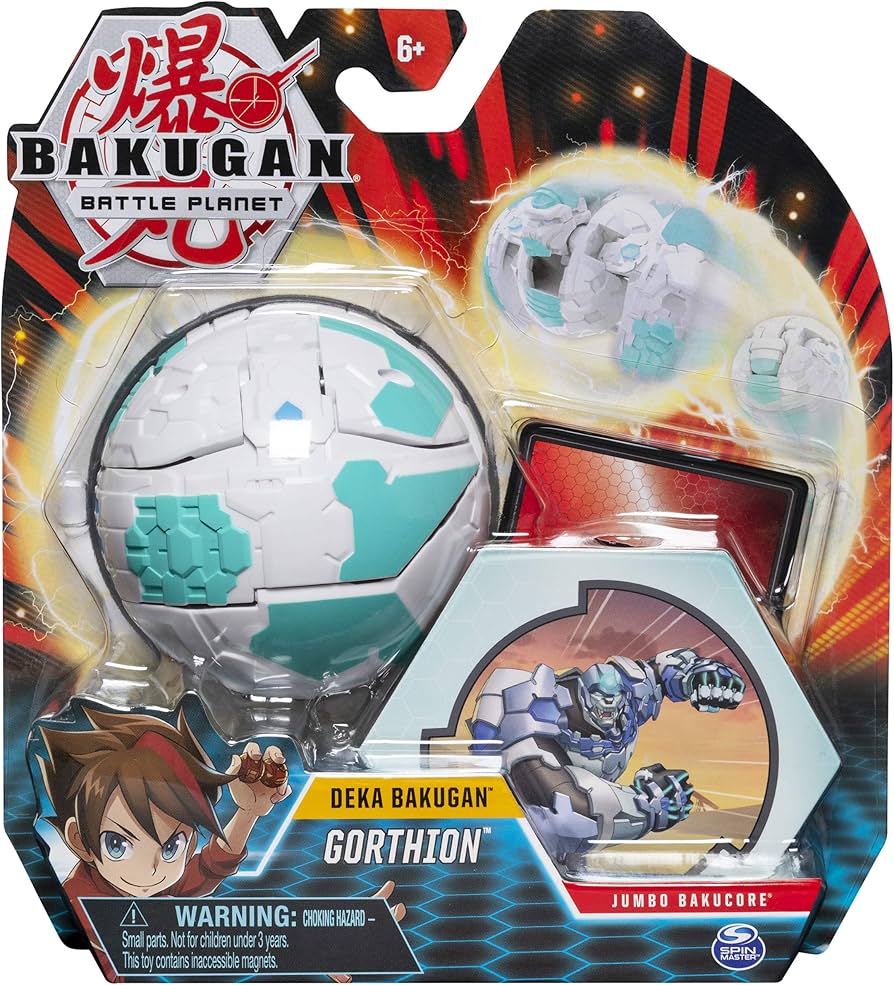 Amazon.com: Bakugan Deka, Gorthion, Jumbo Collectible Transforming