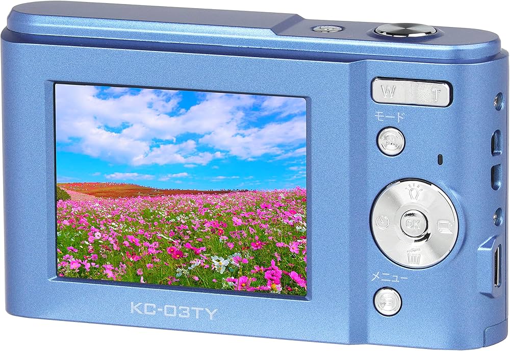 Amazon | Kenko ケンコー コンパクトデジタルカメラ KC-03TY (ブルー