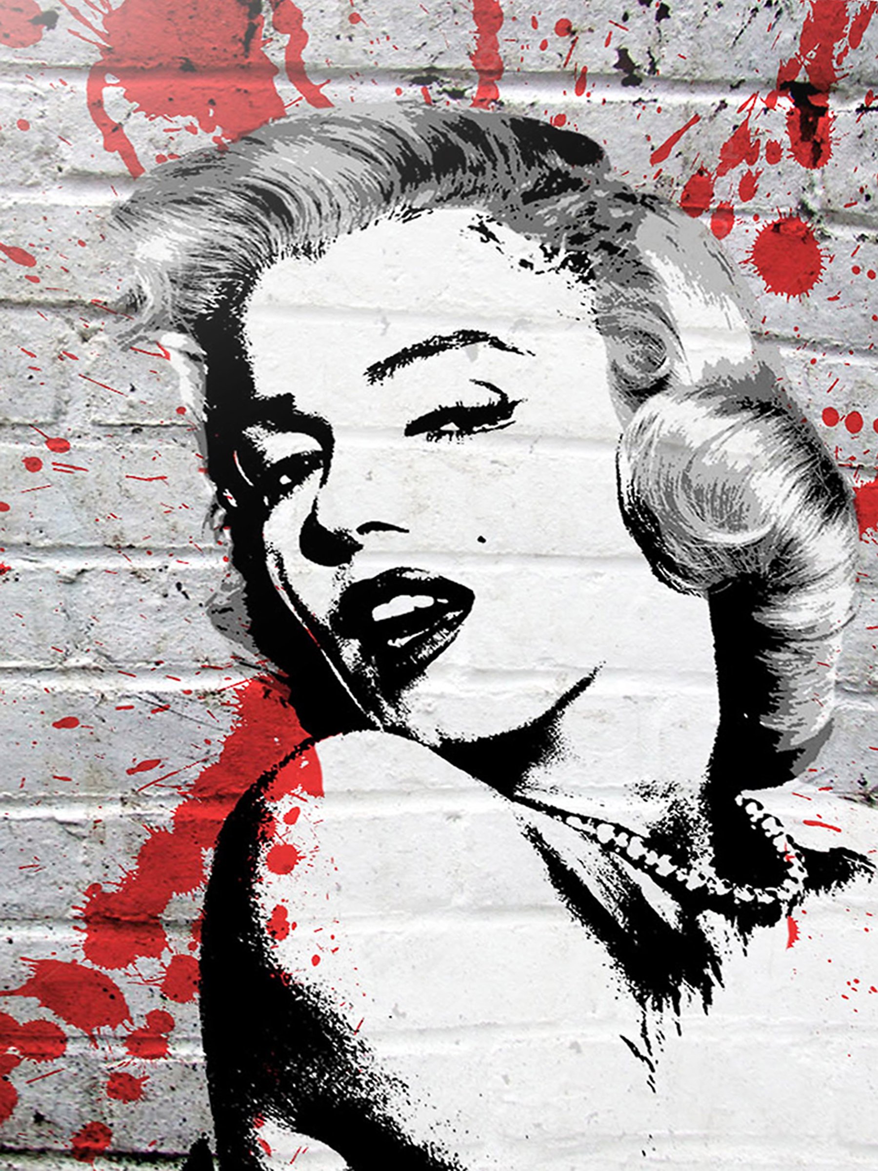 Amazon.co.jp: Buyartforless マリリン・モンロー ポップアート Banksy