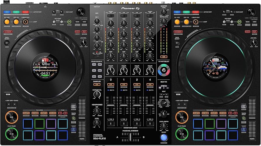Amazon | Pioneer DJ DDJ-FLX10 4デッキ DJコントローラー | DJ