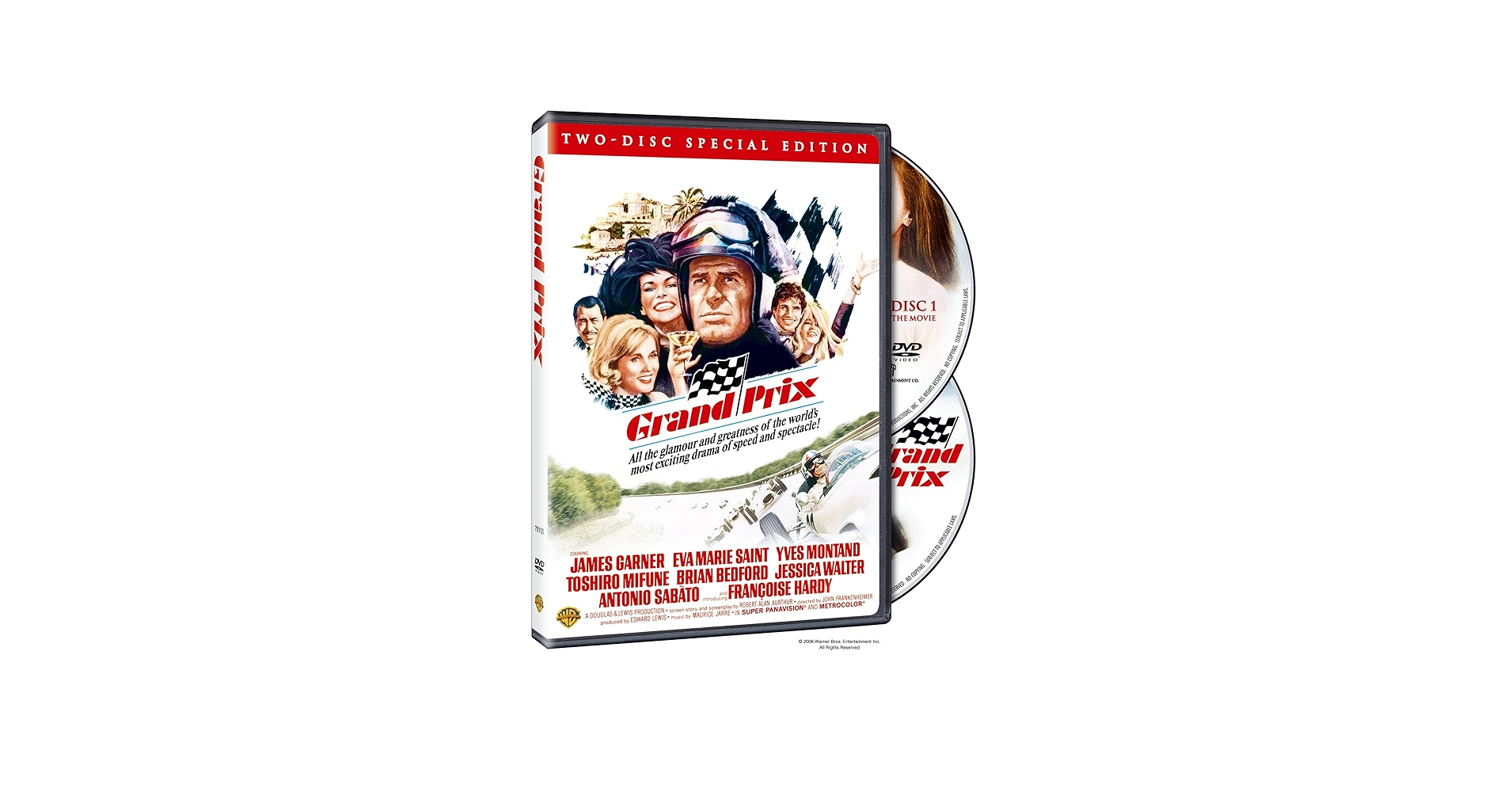 Amazon.com: Grand Prix: Special Edition (Dbl DVD) : Kirk Douglas