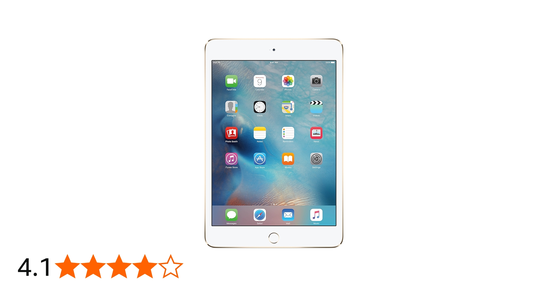 Apple iPad Mini 4 Tablet (7.9 inch, 64GB, Wi-Fi Only), Gold