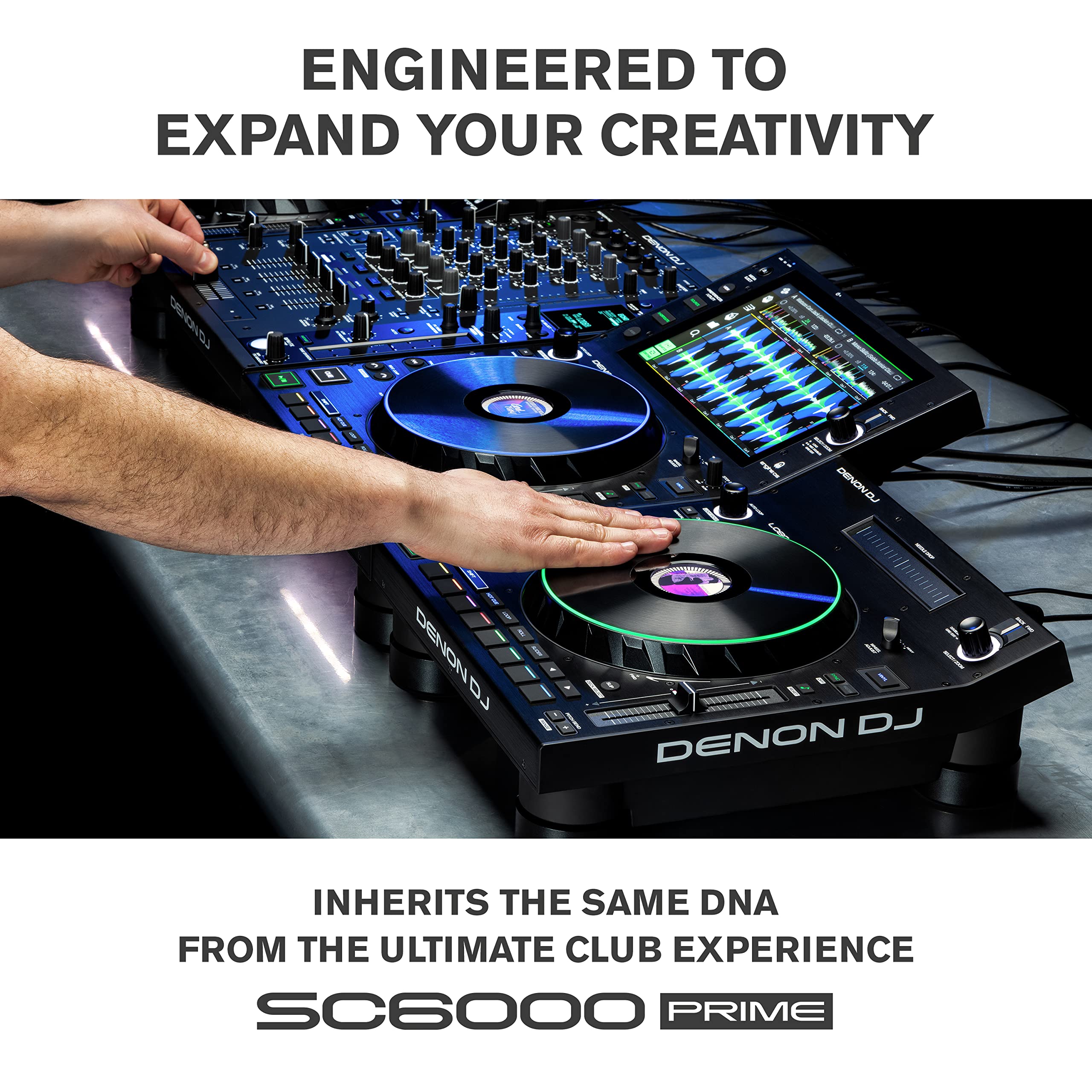 Denon DJ LC6000 – USB DJ Controller For Engine OS Media Player