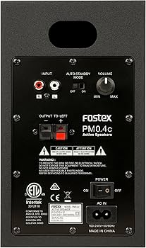 Amazon.co.jp: 【通常モデル】FOSTEX アクティブスピーカー PM0.4c(B