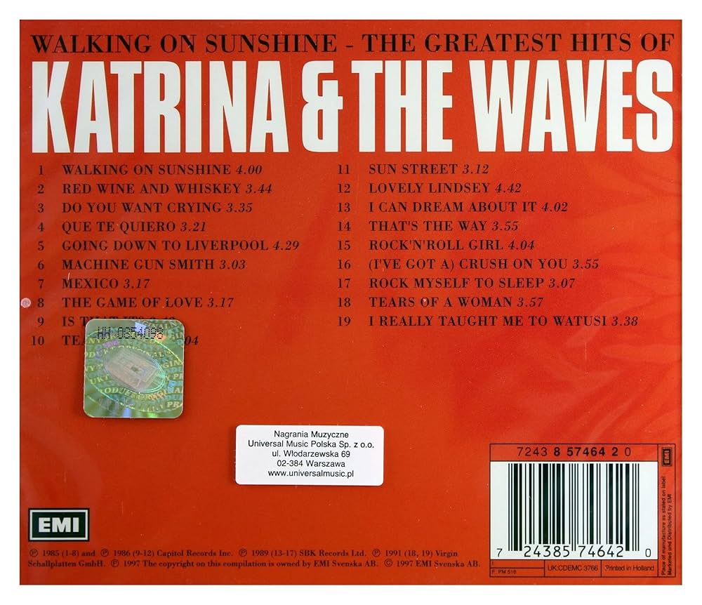 KATRINA & THE WAVES - Katrina & The Waves - Greatest Hits: Walking