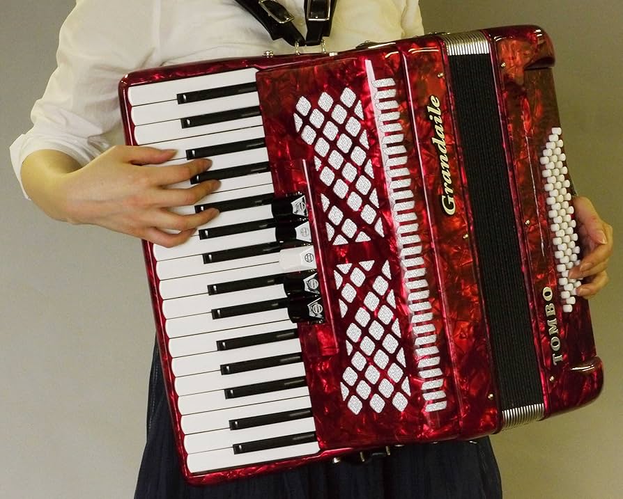 Amazon | TOMBO トンボ アコーディオン 独奏用 GT-60B パッション