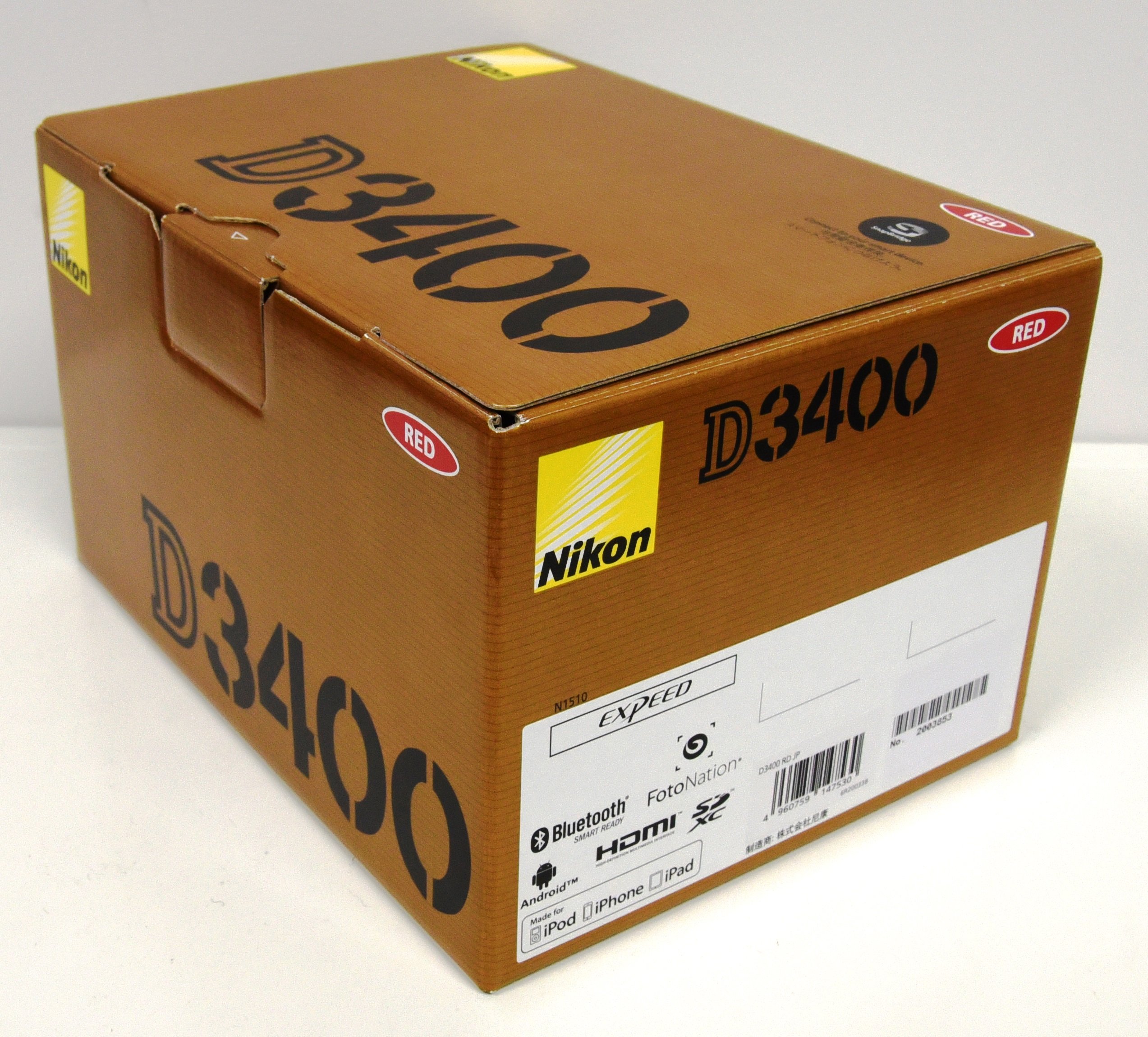Amazon | Nikon デジタル一眼レフカメラ D3400 ボディー レッド
