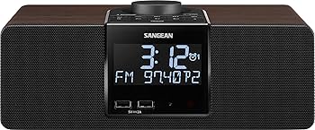 Amazon.com: Sangean RCR-40 Wooden Clock Radio with AM/FM