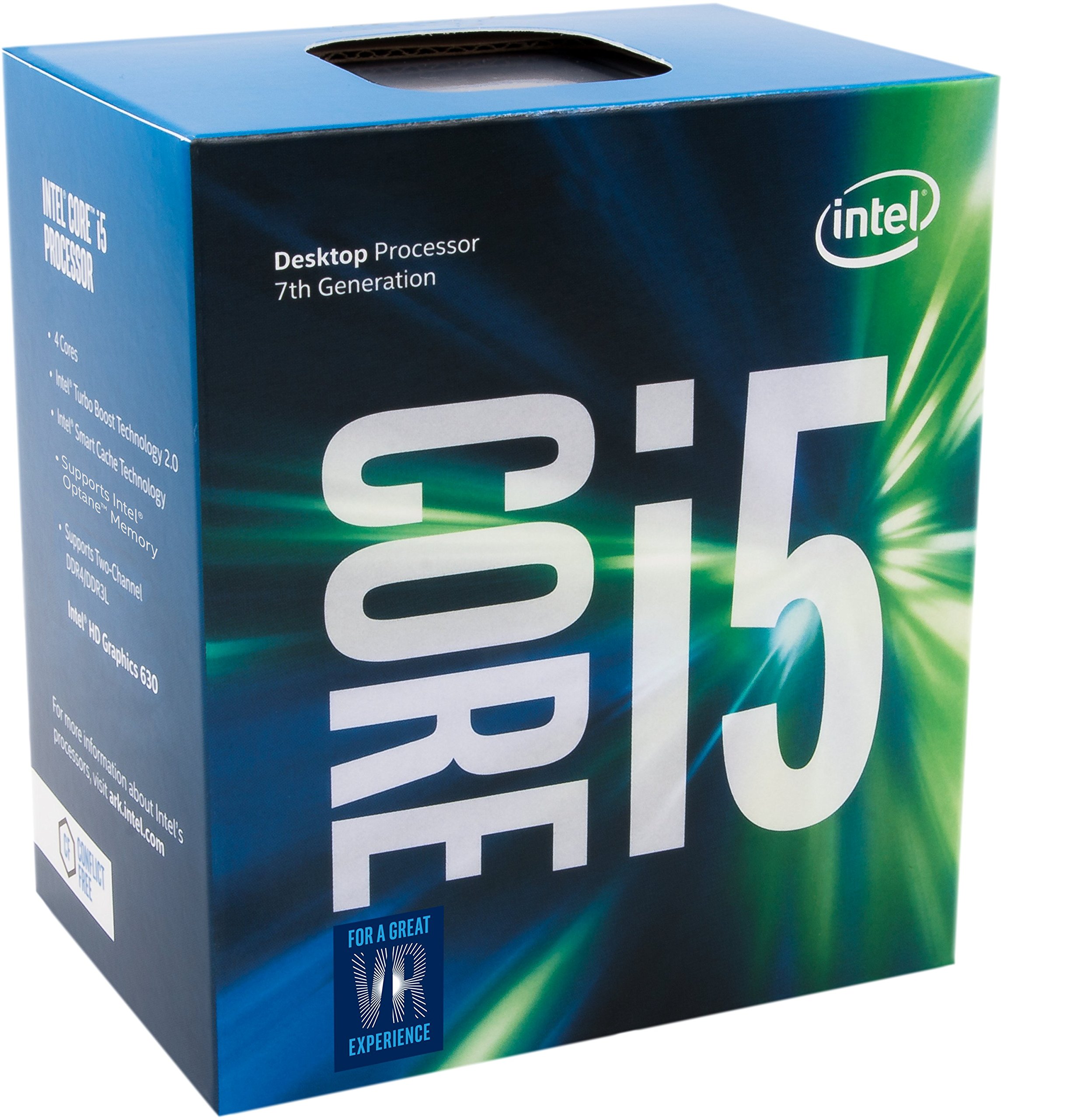 Amazon | Intel CPU Core i5-7600 3.5GHz 6Mキャッシュ 4コア/4