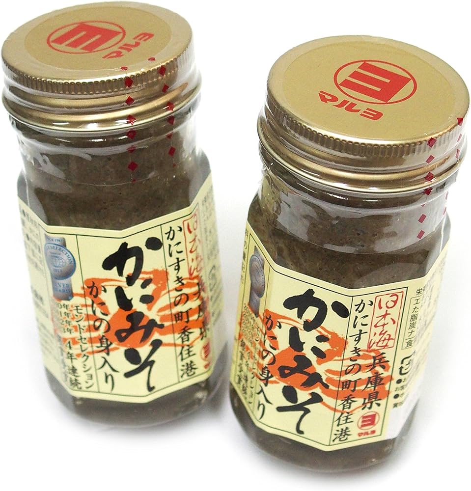 Amazon.co.jp: かにの身入りかにみそ・ 瓶詰60g×2個 : 食品・飲料・お酒