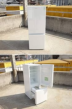 Amazon.co.jp: アイリスオーヤマ 冷蔵庫 156L 2ドア右開き ホワイト