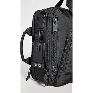Tumi Men's Alpha Bravo Murray 3 Way Briefcase, Black, O | B2B
