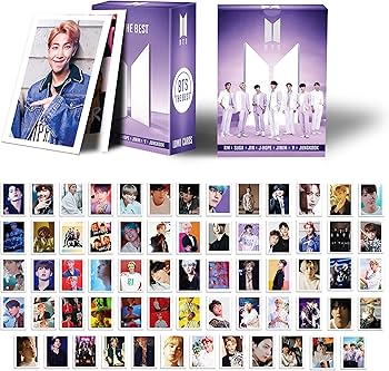WonderHub BTS Albums The Best Photocard (Set of 64) Premium
