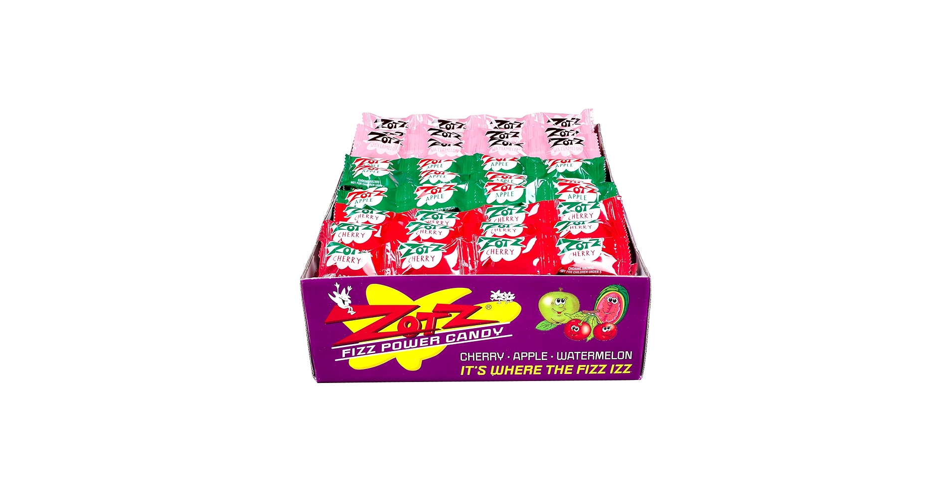 Amazon.com : Zotz Fizzy Old Fashioned Hard Candy Assorted Fruit