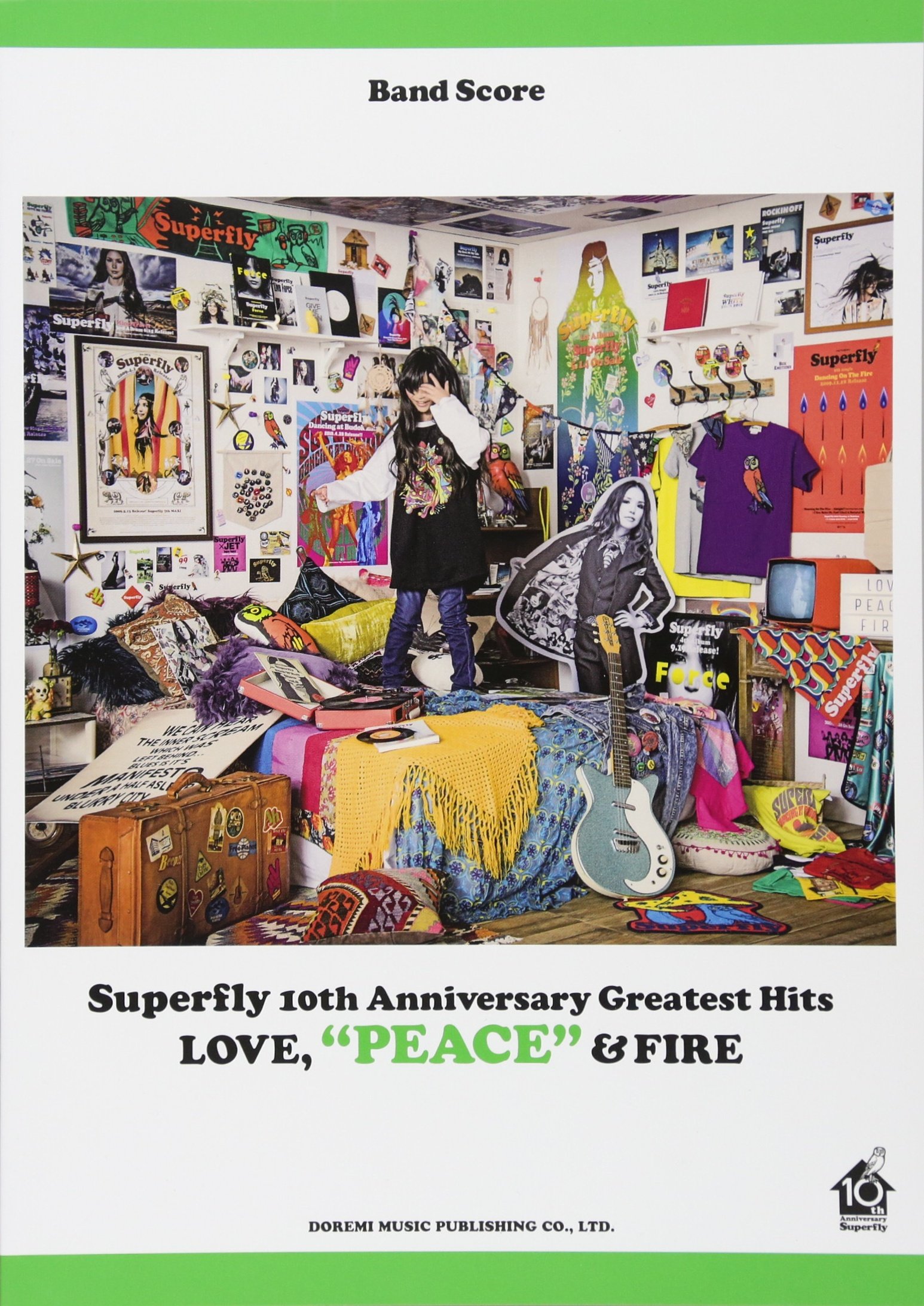 バンド・スコア Superfly / 10th Anniversary Greatest Hits 『PEACE
