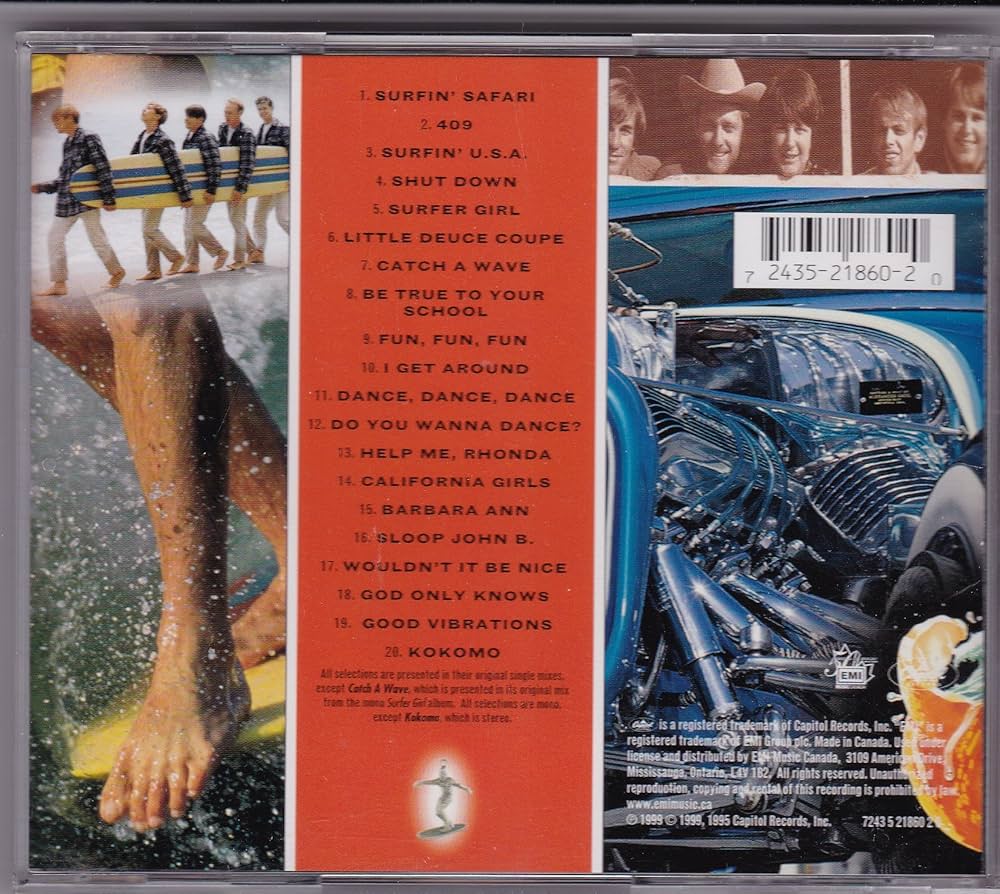 Beach Boys - Beach Boys - 20 Good Vibrations, The Greatest Hits