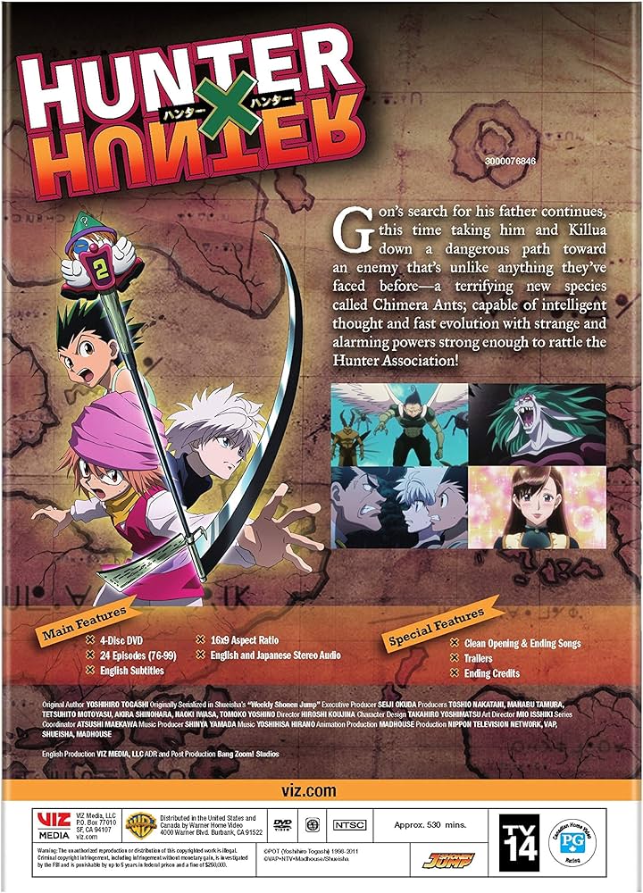 Amazon.com: Hunter x Hunter Set 5 (DVD) : Various: Movies & TV