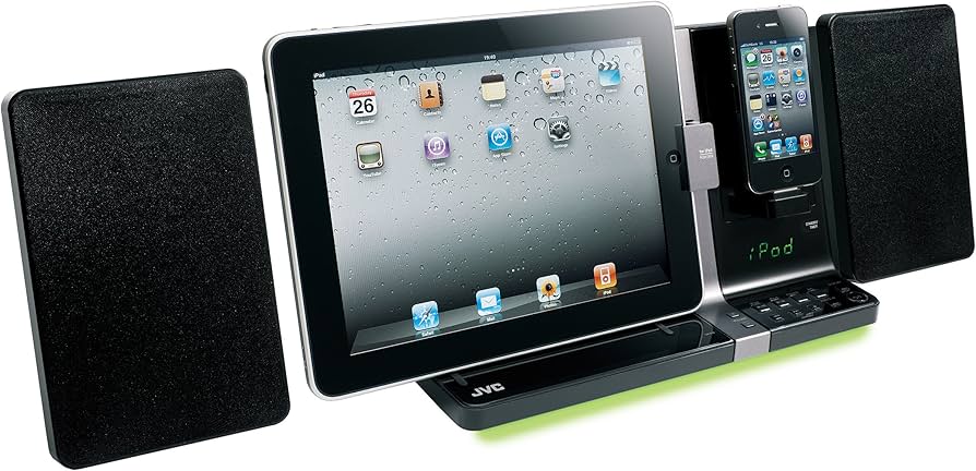 Amazon.co.jp: JVC UX-VJ5-B iPad/iPod/iPhone マイクロコンポーネント