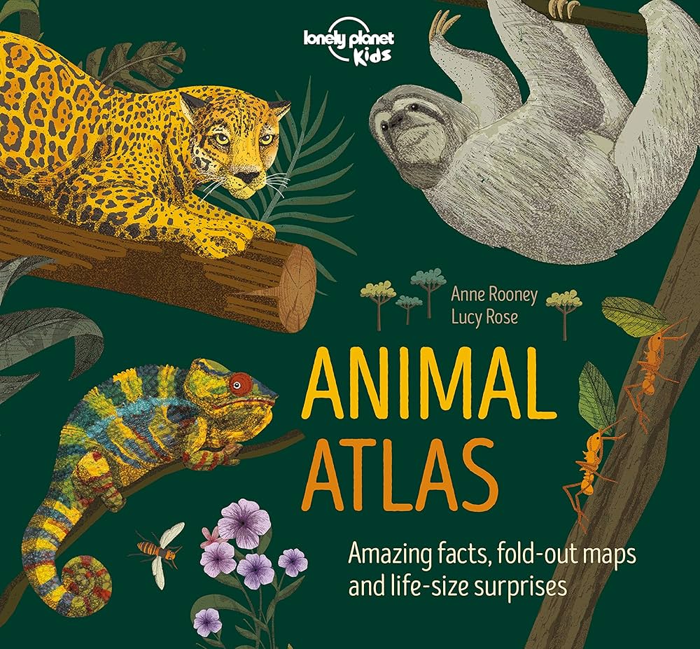 Animal Atlas 1ed -anglais-: Lonely planet fr: 9781788682602