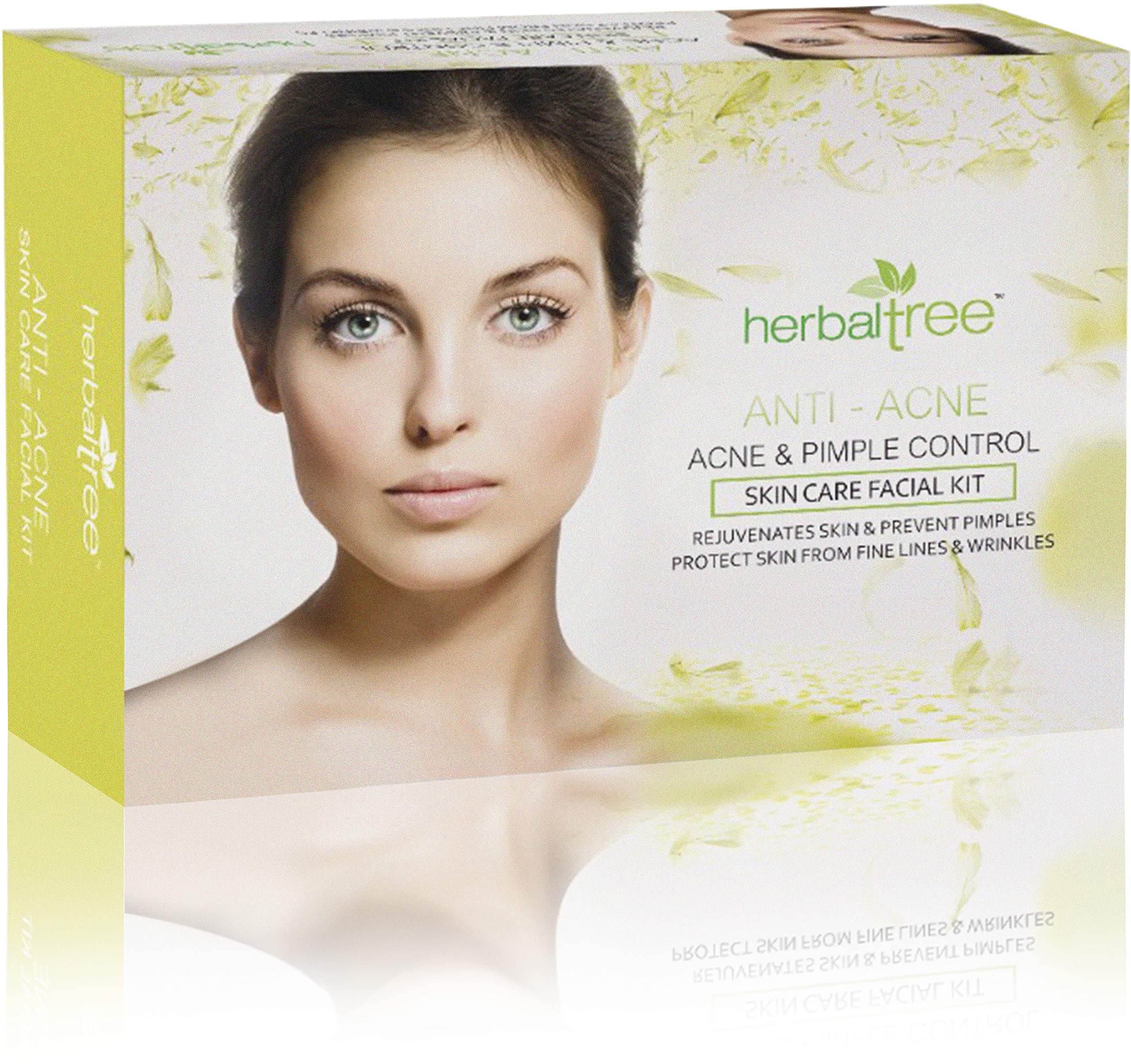 Herbal Tree Anti Acne & Pimple Control Facial Kit for Rejuvenates