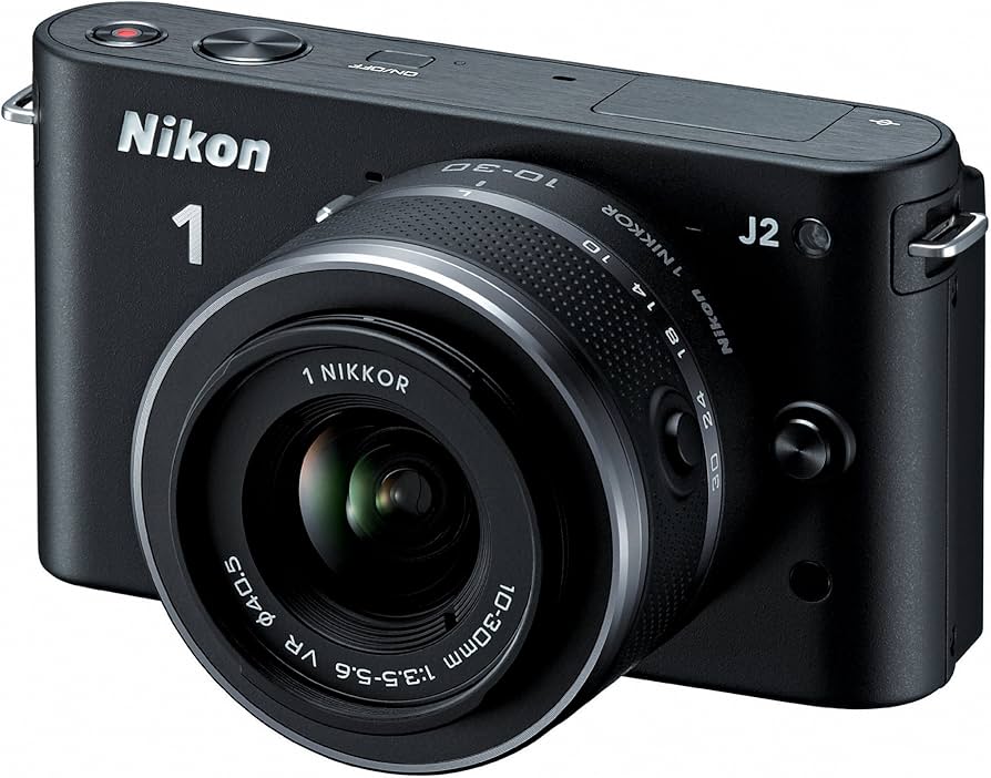 Amazon Canada: Nikon 1 J2 10.1 MP HD Digital Camera with 10-30mm