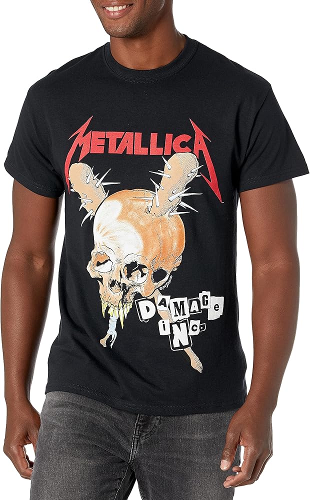 Amazon.com: Metallica mens Metallica Damage Inc Tour T-shirt T