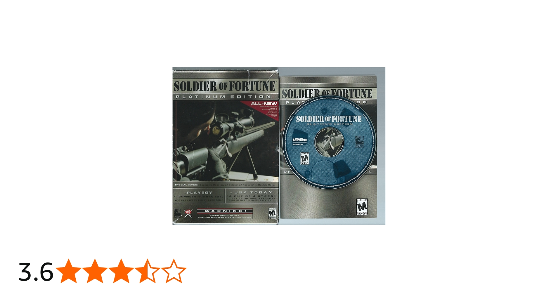 Soldier of Fortune (Platinum Edition): Video Games - Amazon.ca