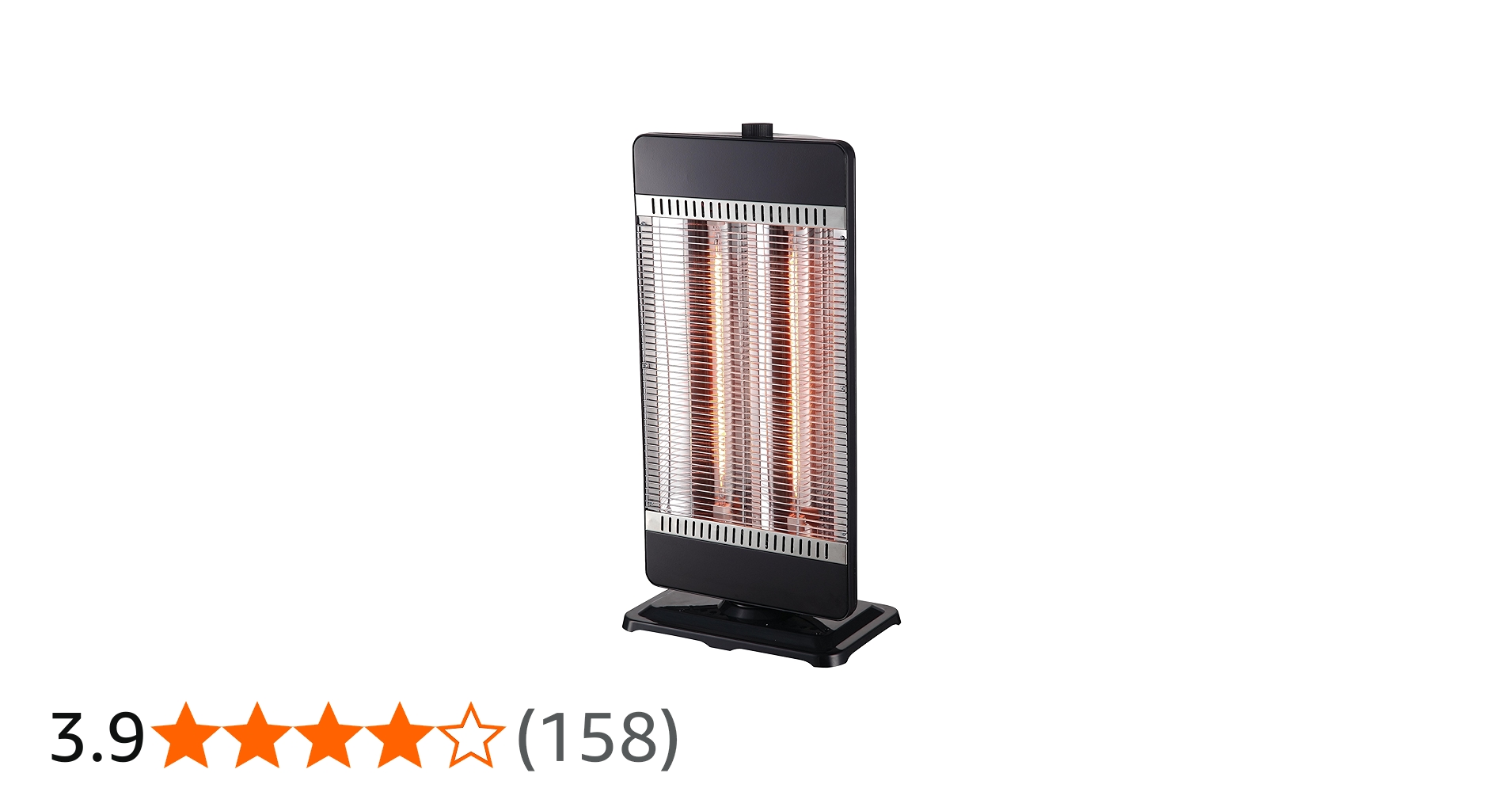 Amazon | TEKNOS テクノス カーボンヒーター CHM-4531 ブラック