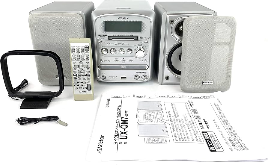 Amazon | Victor ビクター JVC UX-QM7-S シルバー マイクロ